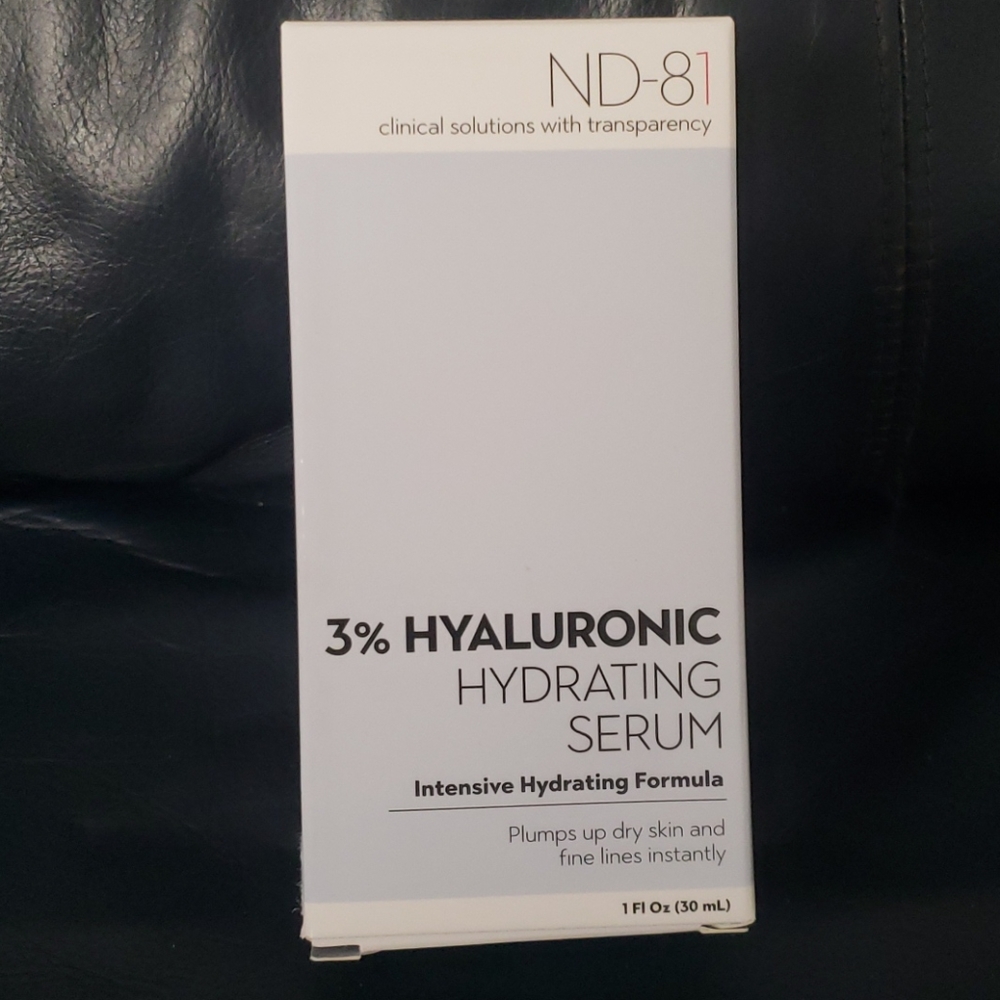 Nd-81 3% Hyaluronic Hydrating Serum Intensive 1 oz